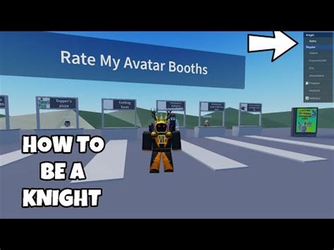 How to Get Knight & Sword in Rate My Avatar Roblox - YouTube