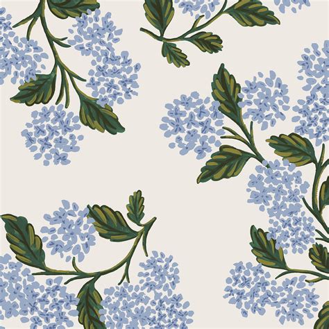 RP201-CR3 Meadow - Hydrangea - Cream Fabric | Cotton+Steel Fabrics