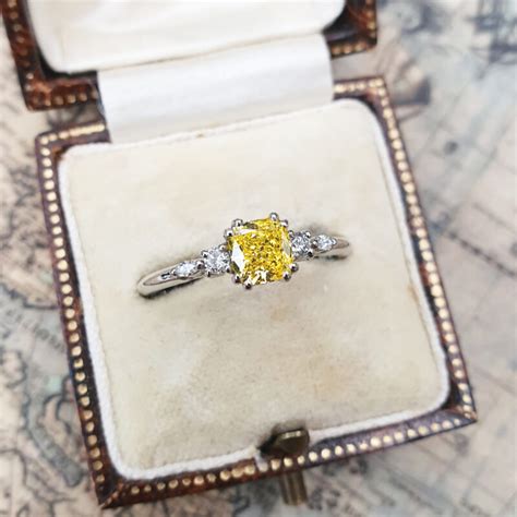 Yellow Diamond Gold Ring