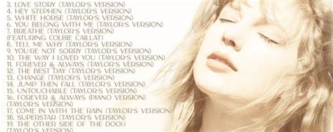 Taylor Swift Web | Your Online Resource For Everything Taylor Swift | Taylor Releases Tracklist ...