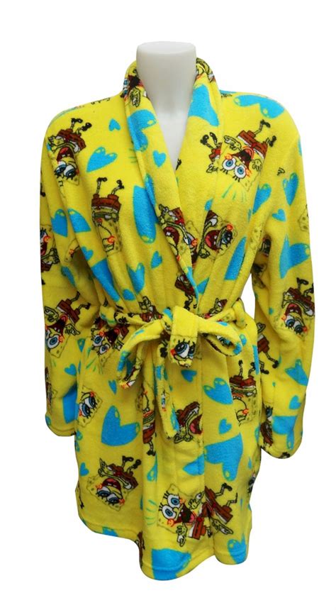 SpongeBob Angel Fleece Plush Robe | Clothes, Womens loungewear, Pajamas ...