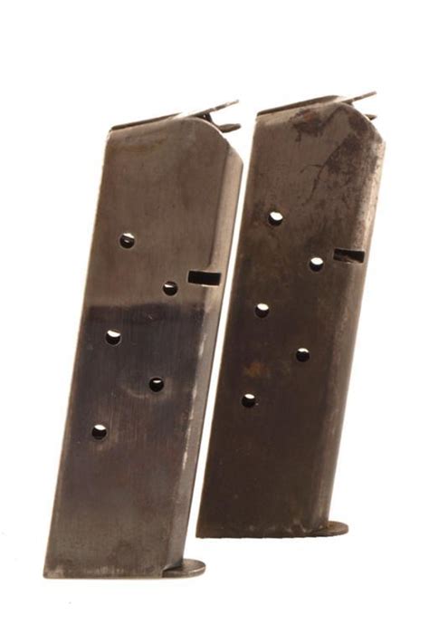 Lot of 2 two-tone Colt 1911 Magazines