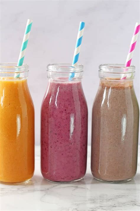 Four Healthy Smoothies For Kids - My Fussy Eater | Easy Family Recipes