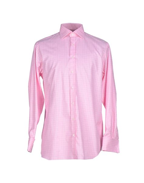 Thomas pink Shirt in Pink for Men | Lyst