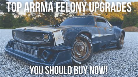 Top 10 Arrma Felony Upgrades You Should Buy NOW! - Arrma Cars Reviews