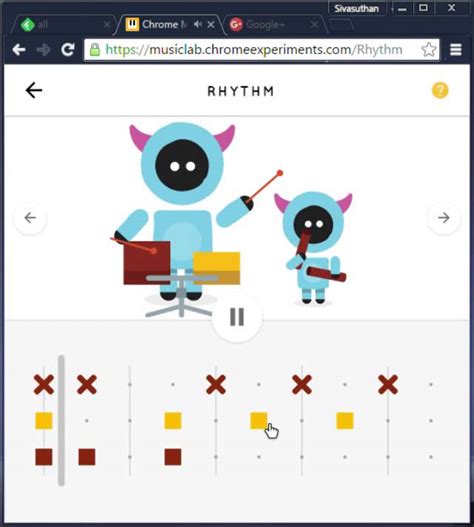 Chrome Music Lab - Rhythm - YouTube