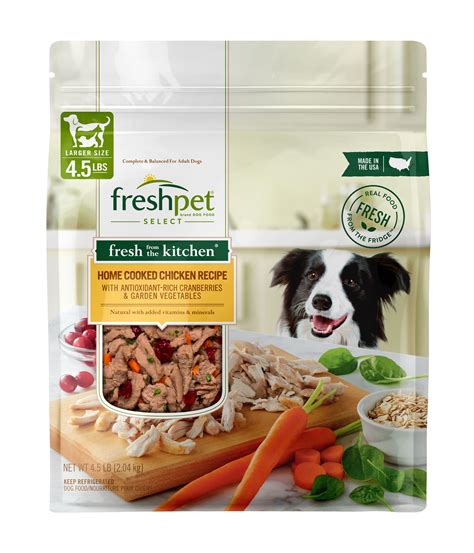 Freshpet Fresh From the Kitchen, Healthy & Natural Dog Food, Chicken Recipe, 4.5lb - Walmart.com