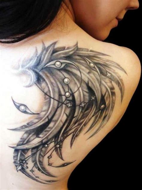 Schwinge Tattoo Motive sind bei Frauen beliebt! Best 3d Tattoos, Best Tattoos For Women, Trendy ...