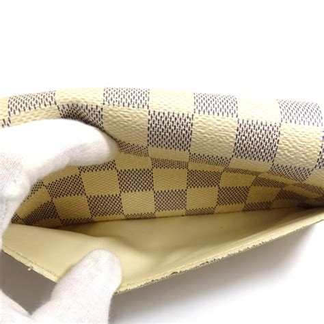 Outlet Louis Vuitton N63208 Sarah Wallet Damier Azur Canvas | semashow.com