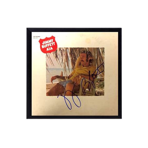 Jimmy Buffett Autographed A1A Album Cover Replica, FRAME INCLUDED - Etsy