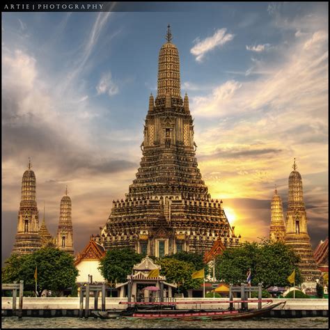 Wat Arun, Temple of the Dawn, Bangkok, Thailand :: HDR | Flickr