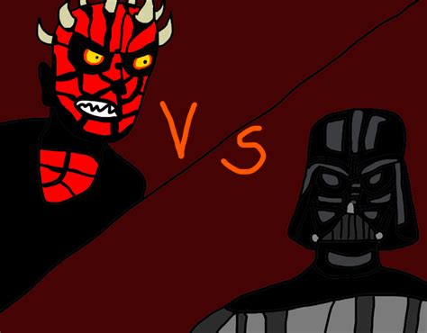 Darth Maul vs Darth Vader fanart by andyrey38 on DeviantArt