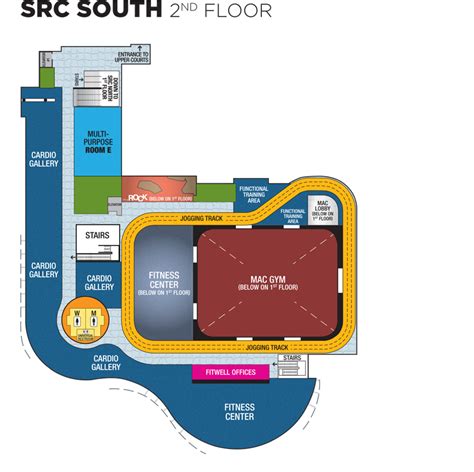 Student Rec Center Map | Recreation