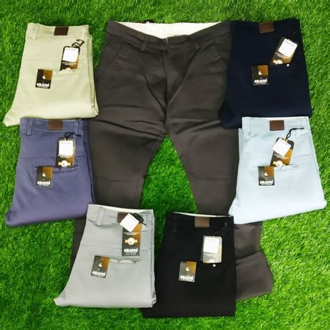 Plain Men Casual Wear Cotton Trousers at Rs 499 in Ahmedabad | ID: 22594359048