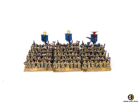 Warmaster – Tomb Kings Army / Part I – Minis For War Painting Studio