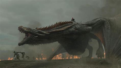 Daenerys Targaryen on her dragon - Atlantic Film Studios