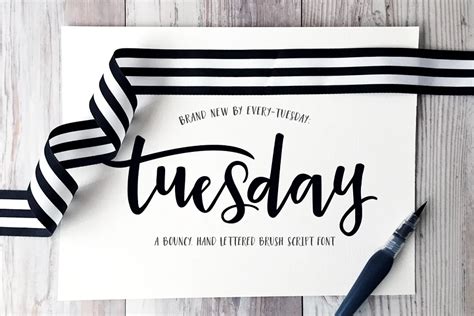 Tuesday Font Download - Free Fonts Lab