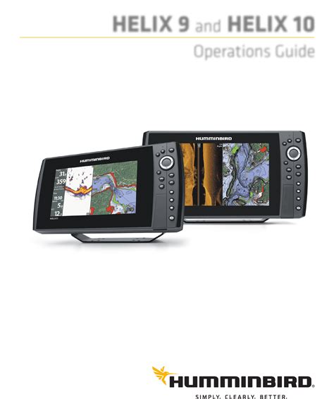 User manual Humminbird HELIX 10 (English - 170 pages)