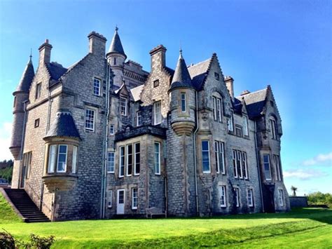 Glengorm Castle, Argyll and Bute. Scotland - In use as a hotel and venue | Scotland castles ...