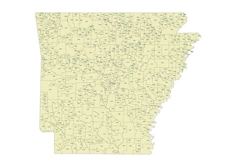 Arkansas Map Of Counties Zip Code Map | The Best Porn Website