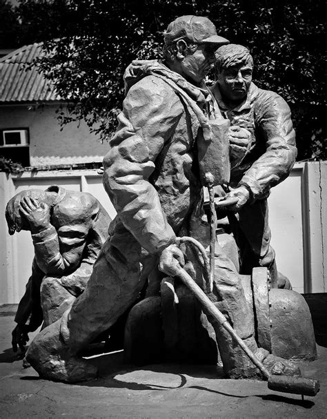 Chernobyl - Firefighters monument | This statue was construc… | Flickr