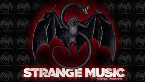 Strange Music CEO myspace design | Daddy Design