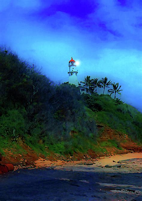 Diamond Head Lighthouse Photograph by Frank Vargo