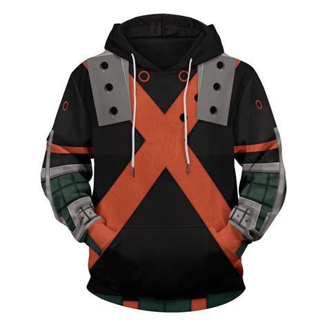 Katsuki Bakugo Unisex Pullover Hoodie – Fandomaniax-Store