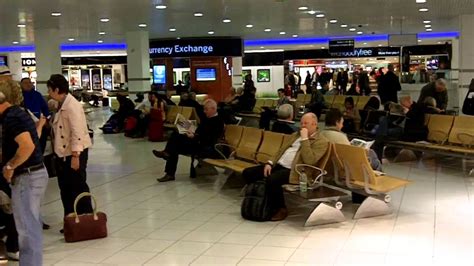 BHX - departure lounge - YouTube