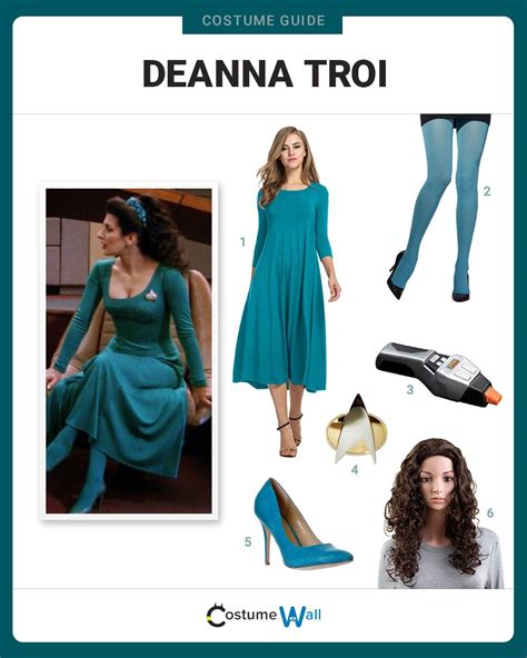 Dress Like Deanna Troi Costume | Halloween and Cosplay Guides