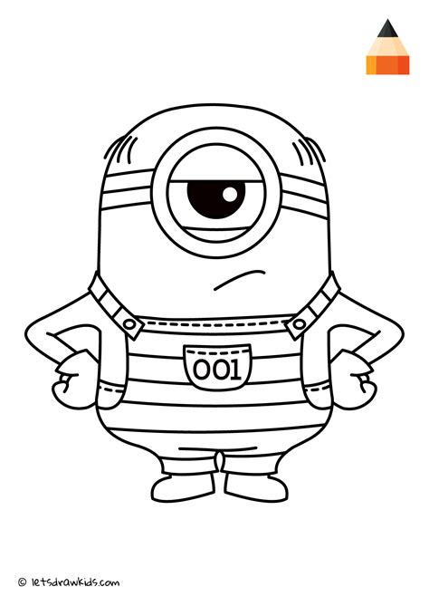 Coloring Page - Minion Applique Templates, Applique Patterns ...