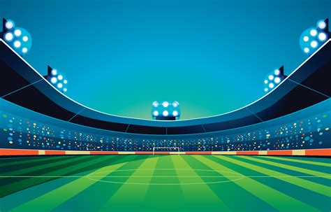 Stadium Football Background at Night 3098572 Vector Art at Vecteezy