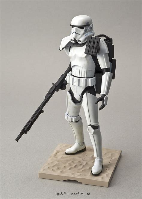 BANDAI Star Wars Plastic Model Kit 1/12 STARWARS Sand Trooper trackable shipping japan NEW ...