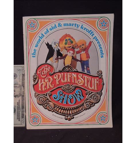 VINTAGE 1974 THE WORLD OF SID & MARTY KROFFT THE H. R. PUFNSTUF SHOW ...