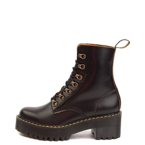 Womens Dr. Martens Leona Platform Boot | Boots, Black boots women, Doc ...