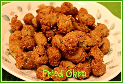 Sweet Tea and Cornbread: Fried Okra!