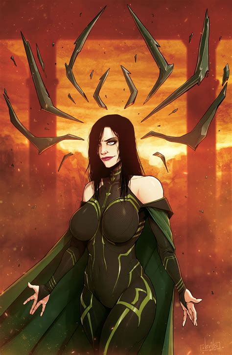 Hela by devilhs on @DeviantArt | Marvel hela, Marvel fan art, Marvel art