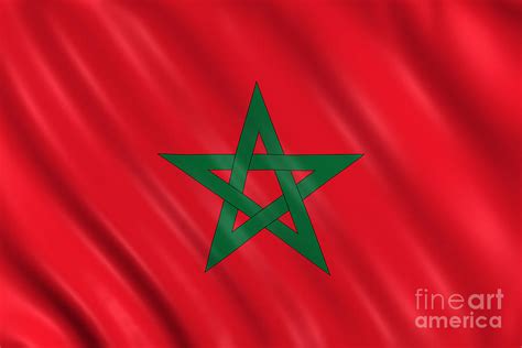 Morocco Flag by Visual7