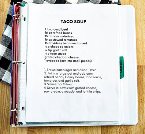 Family Favorites Recipe Book for Kids + Teenagers from 30daysblog