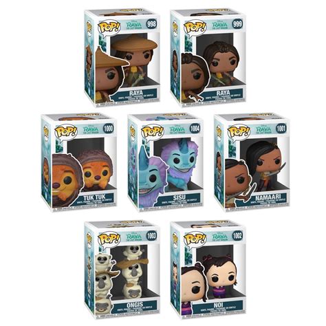 Funko Pop Disney Raya and the last Dragon Complete Collection New Protector - town-green.com