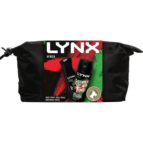 Buy Lynx Africa Washbag Duo Gift Set Online at Chemist Warehouse®