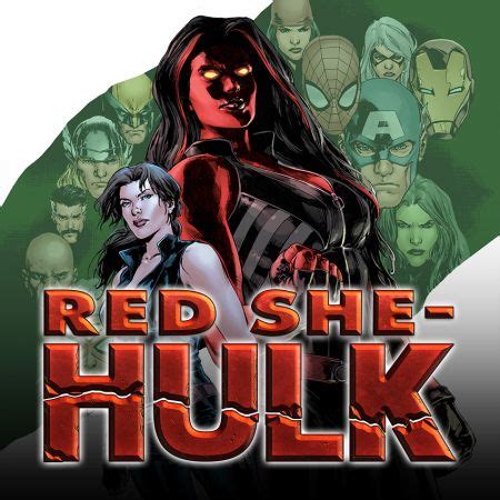 Red She Hulk And Hulk