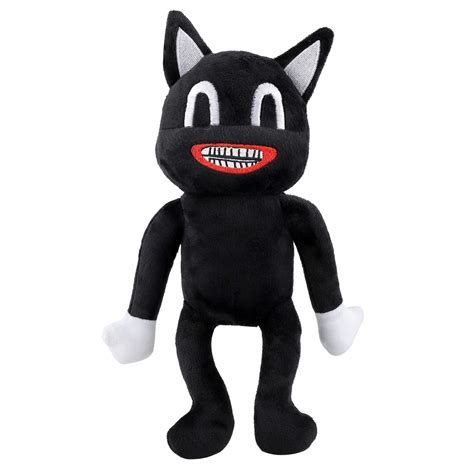 Buy ZZZymh Siren Head Plush Toy 14 Inches, Black Cartoon Cat Plush Soft ...