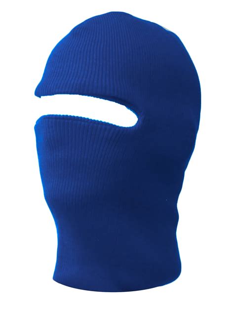 New Royal Blue One Holed Ski Face Mask - Walmart.com