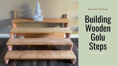 Wooden Golu Steps | Golu Steps in the USA - YouTube