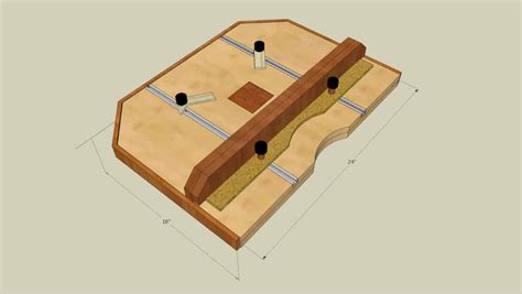 Floor Model Drill Press Table – Free Woodworking Plan.com