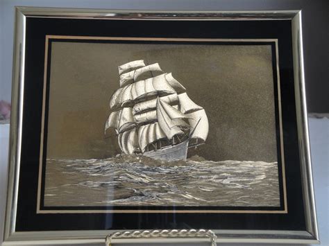 Metal Etching of Ship - Other Art