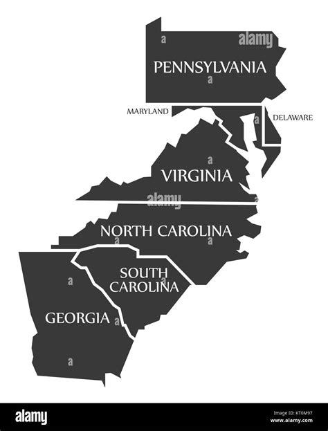 Map Of Virginia And North Carolina - City Subway Map Outline 2023