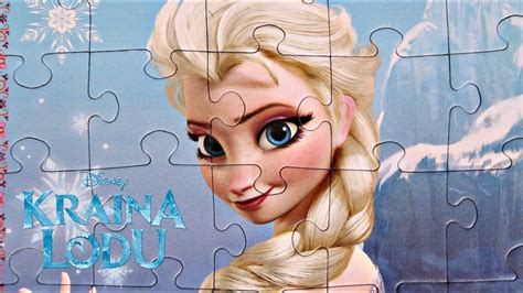 Elsa - 4in1 Jigsaw Puzzle Set - Puzzle Trefl - Frozen / Kraina Lodu - Disney - 34210 - Recenzja ...