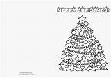 Christmas Card Coloring Pages At GetDrawings  Free Download sketch template